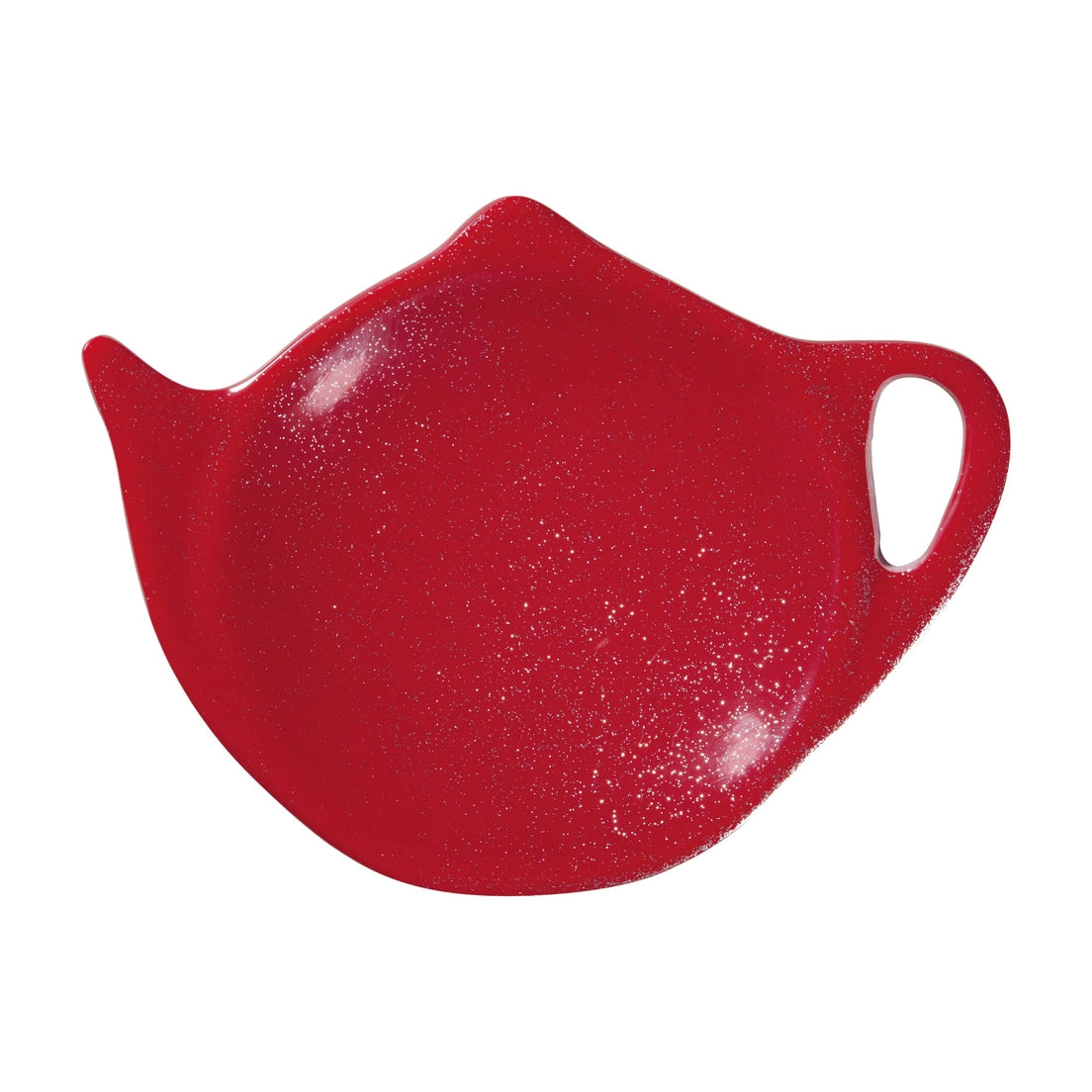Red Sparkle Tea Bag Holder