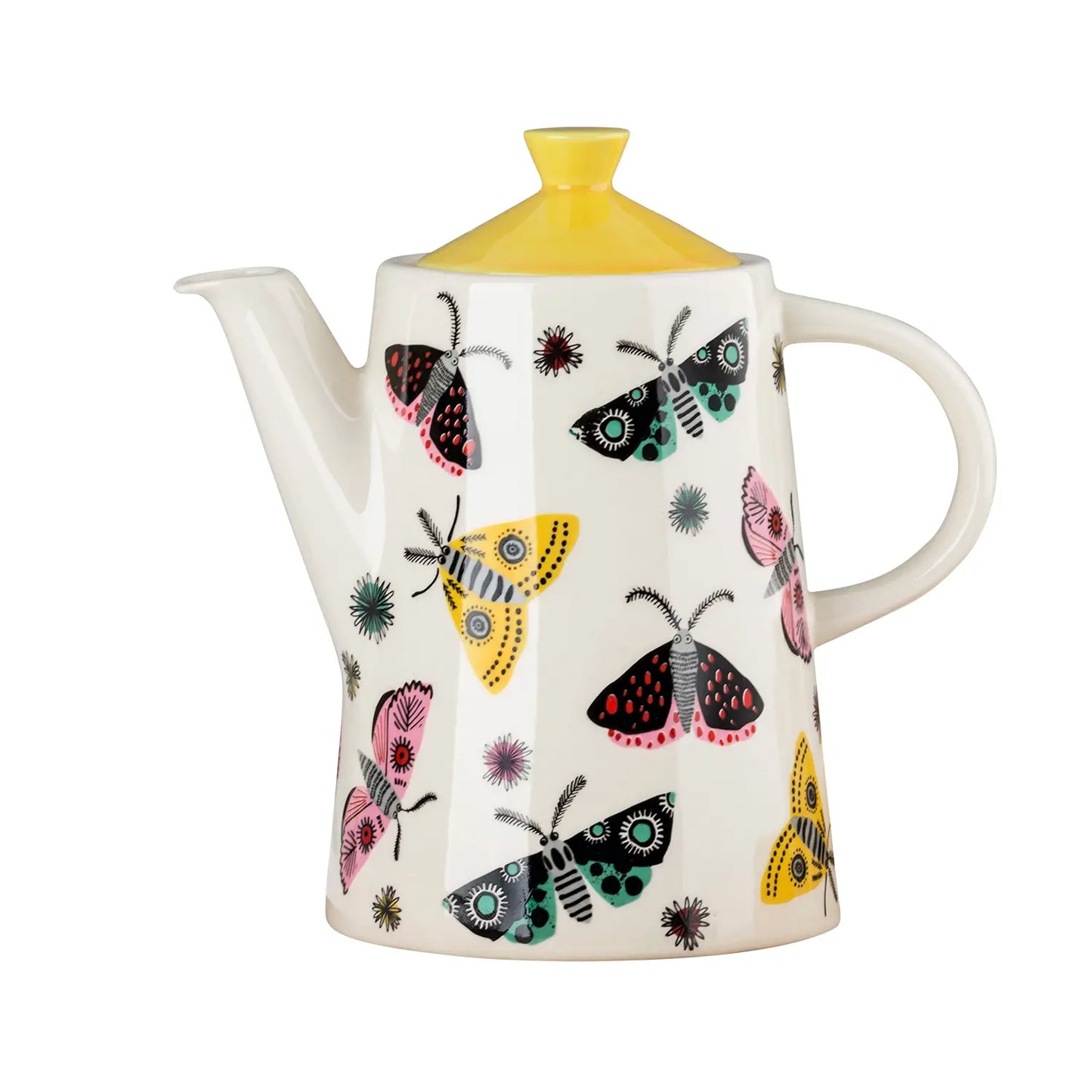 Retro Moths Teapot