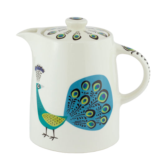 Retro Peacock Teapot