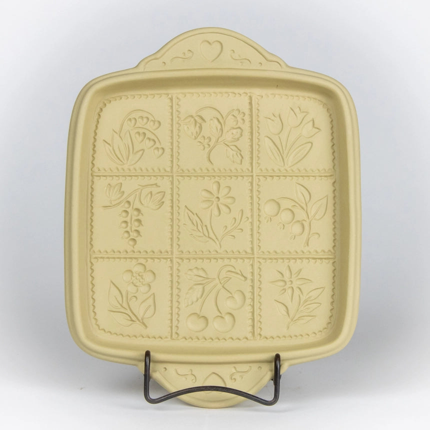 Shortbread Pan Flowers and Berries Shortbread Pan