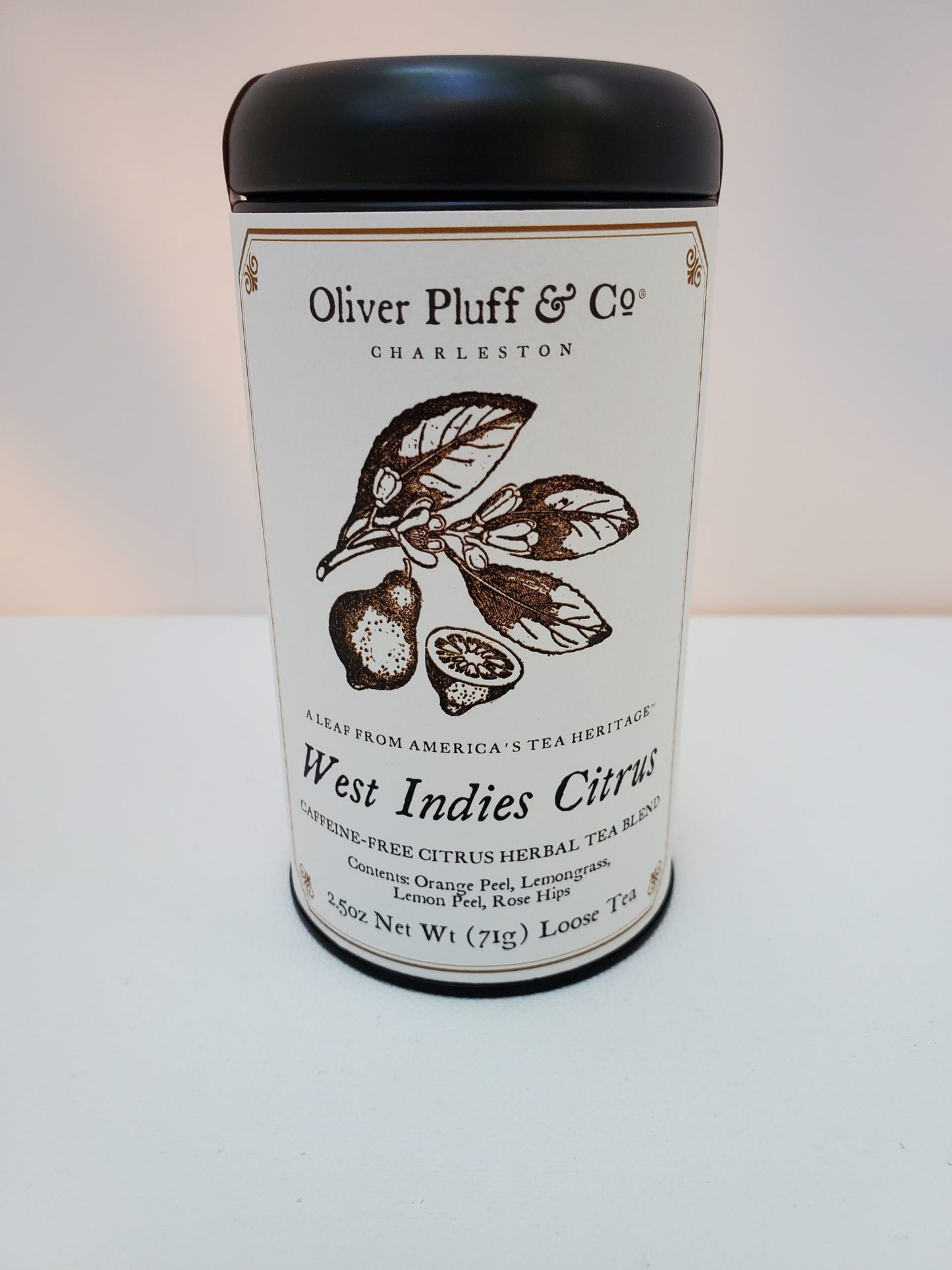 Bagged Tea Oliver Pluff & Co. West Indies Citrus Tea