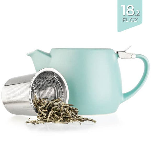 Pluto Pastel Blue Teapot with Infuser