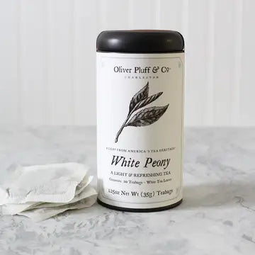 Bagged Tea Oliver Pluff & Co. White Peony Tea