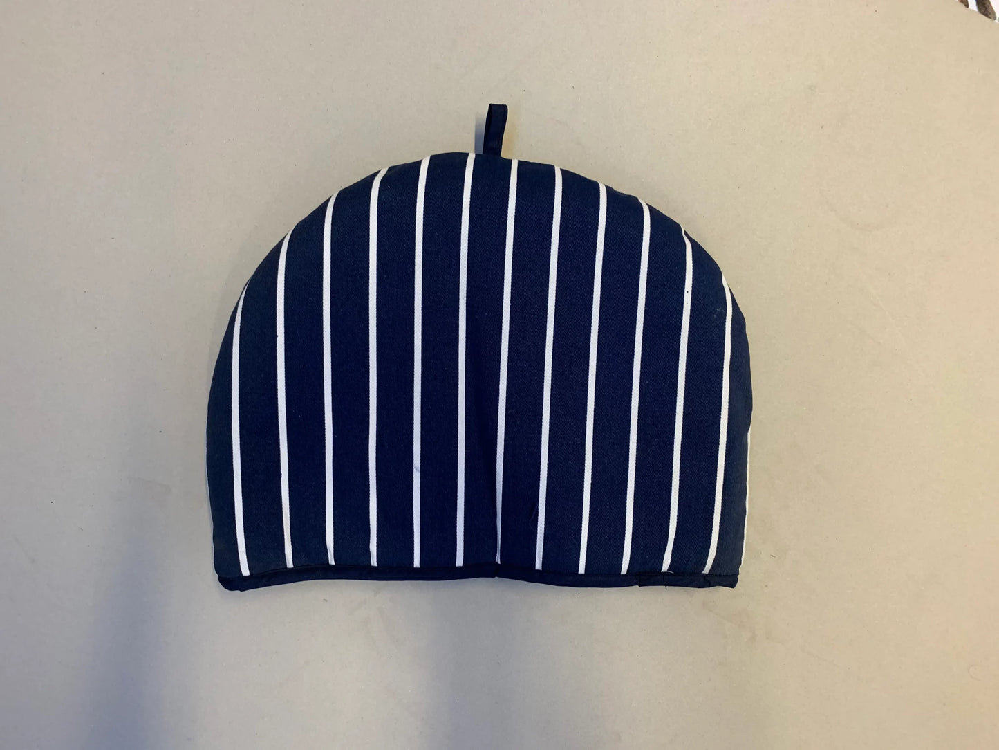 Tea Cozy Butcher Stripe Blue Tea Cosy