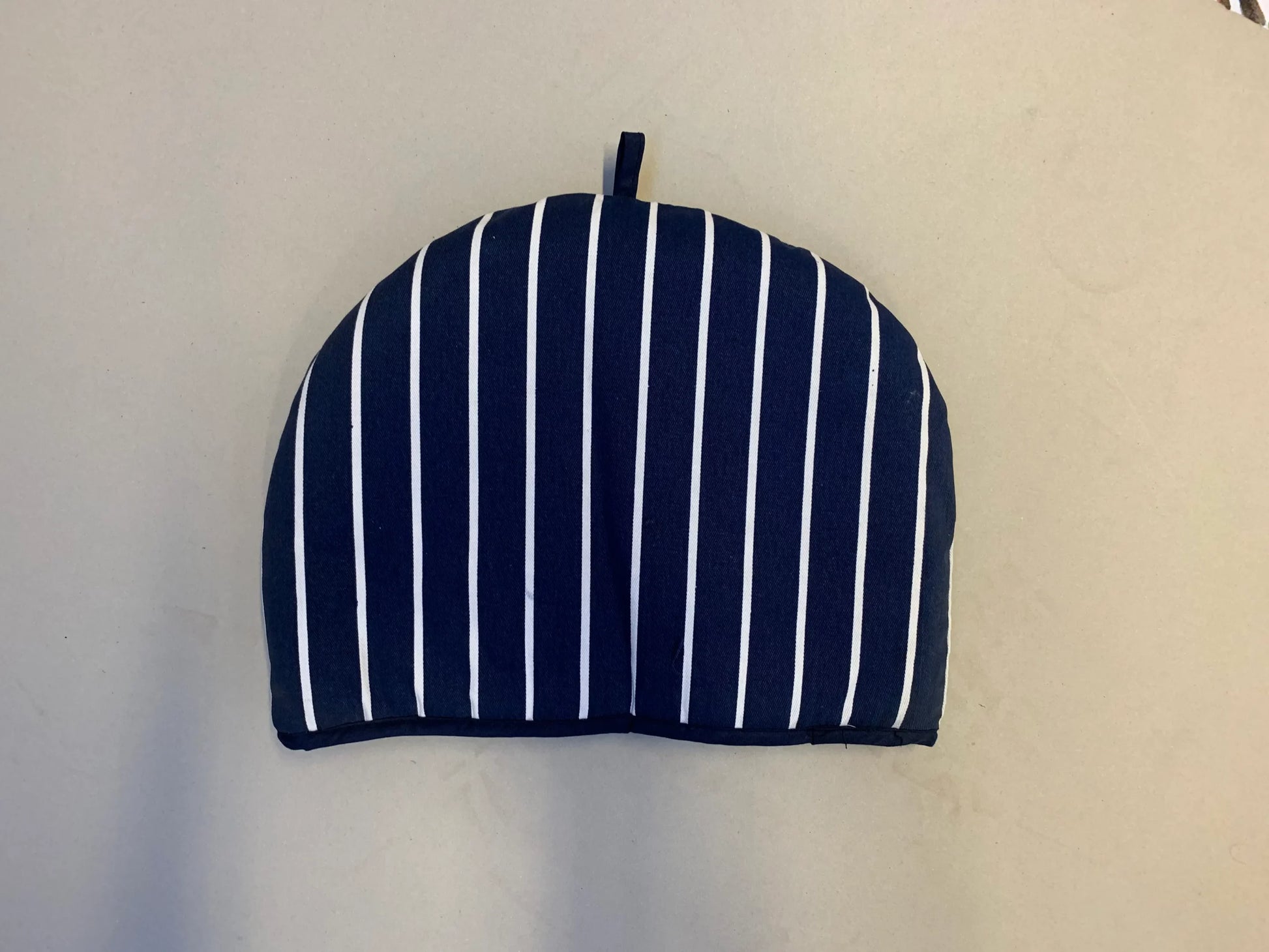 Tea Cozy Butcher Stripe Blue Tea Cosy