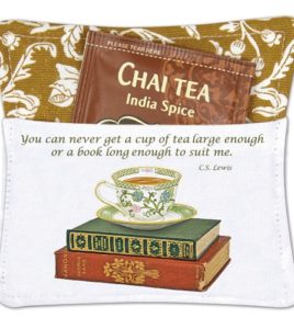 Books & Tea Spice Mug Mat