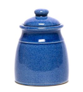 American Blue Sugar Jar