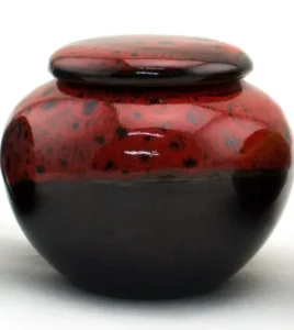 Red Tea Canister